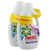Изображение товара Гель для стирки Ariel Гель-концентрат Насыщенный цвет 2x1,95л