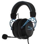 Изображение товара Игровые наушники HyperX Cloud Alpha S Blue (HX-HSCAS-BL/WW)