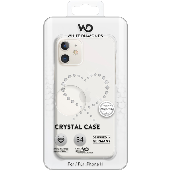 Изображение товара Чехол White Diamonds Eternity iPhone 11 прозрачный/кристаллы