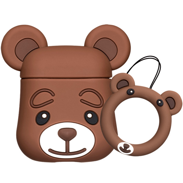 фото Аксессуар для airpods deppa brown bear