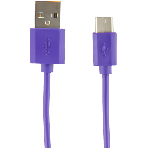 фото Кабель usb type-c red line 1м, violet (ут000011576)