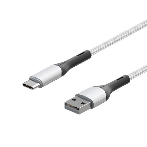 фото Кабель usb type-c interstep usb2.0 0,2м, white