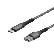 Изображение товара Кабель USB Type-C InterStep USB2.0 0,6м, Dark Grey
