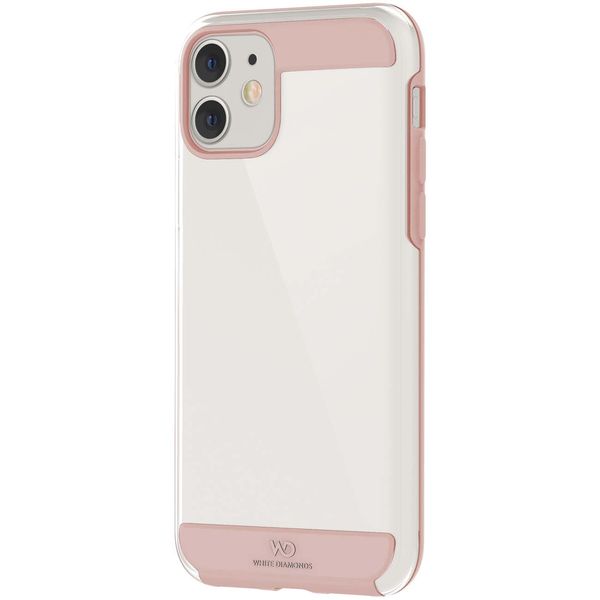 фото Чехол white diamonds innocence case clear iphone 11 розовое золото