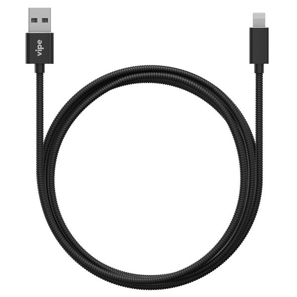 Vipe USB/Lightning MFI metal soft-touch Black