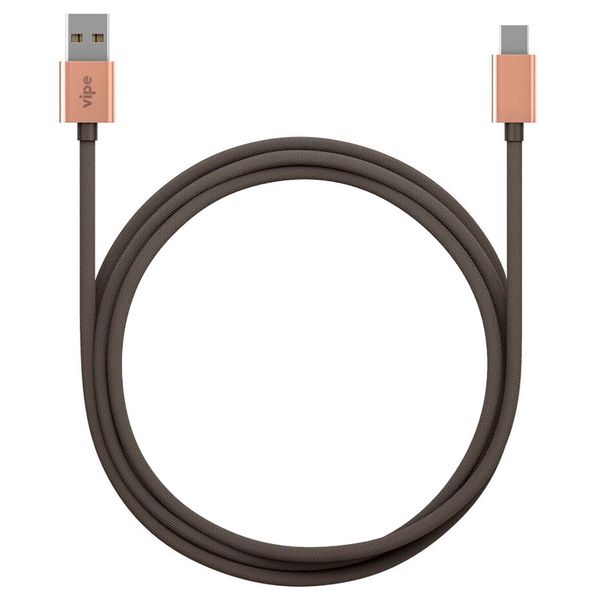 фото Кабель usb type-c vipe usb/type-c 1м grey