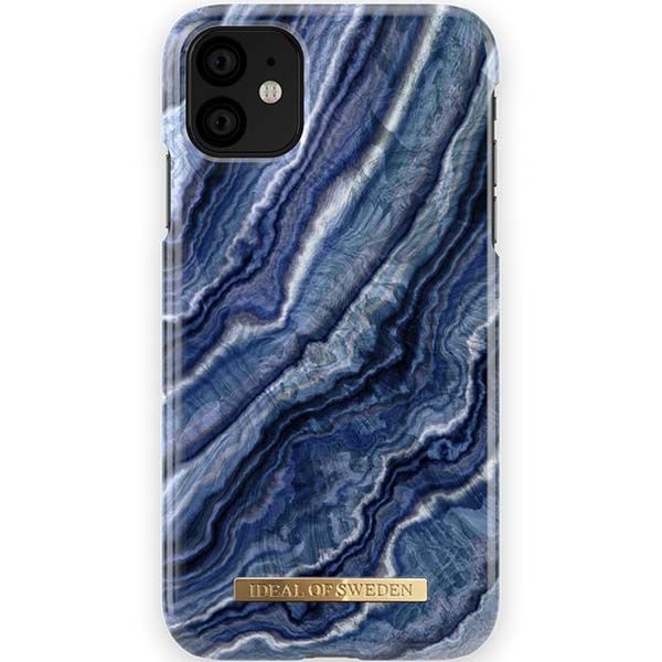 фото Чехол для iphone ideal of sweden iphone 11 indigo swirl