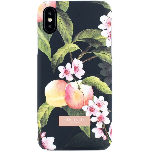 фото Чехол для iphone ted baker iphone х lacet peach blossom black