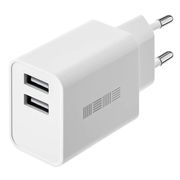 Изображение товара Сетевое зарядное устройство InterStep New RT:2*USB 2.4A, White