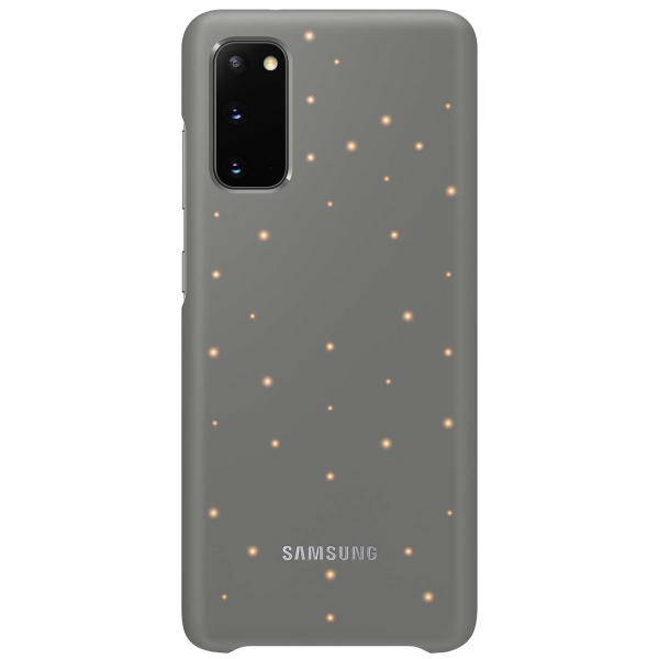 фото Чехол samsung smart led cover для galaxy s20, grey