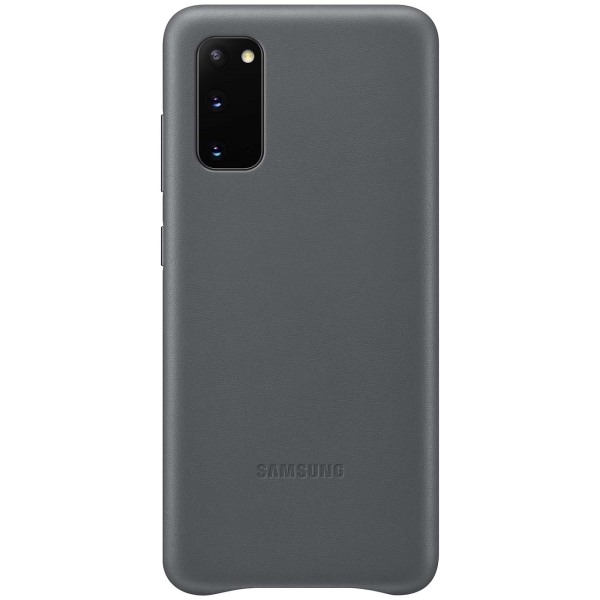 Samsung Leather Cover для Galaxy S20, Grey