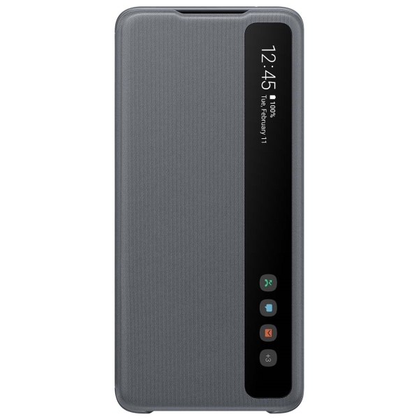 фото Чехол samsung smart clear view cover galaxy s20 ultra, grey