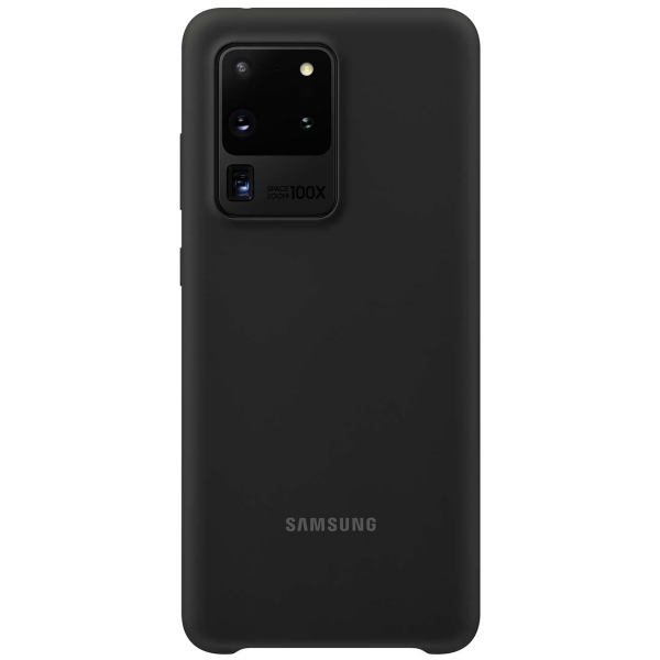 Samsung Silicone Cover для Galaxy S20 Ultra, Black