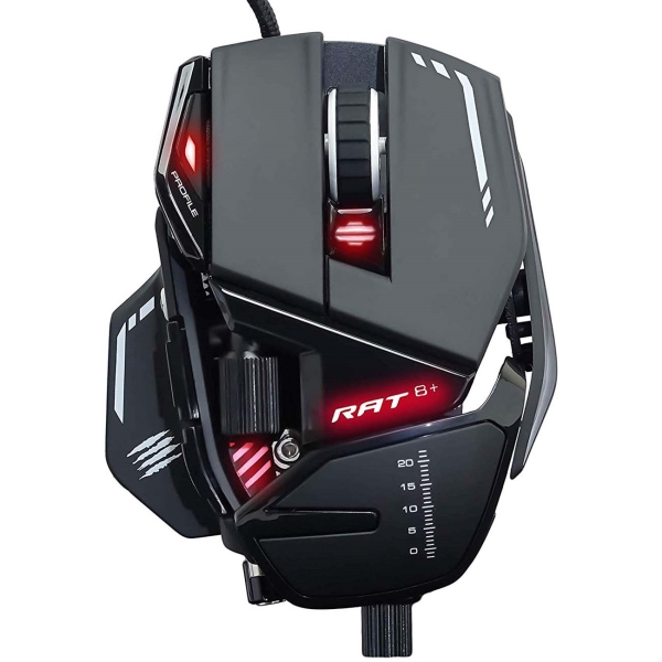 фото Игровая мышь mad catz r.a.t. 8+ black