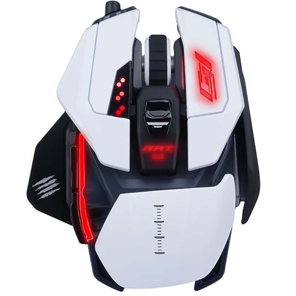 фото Игровая мышь mad catz r.a.t. pro s3 white