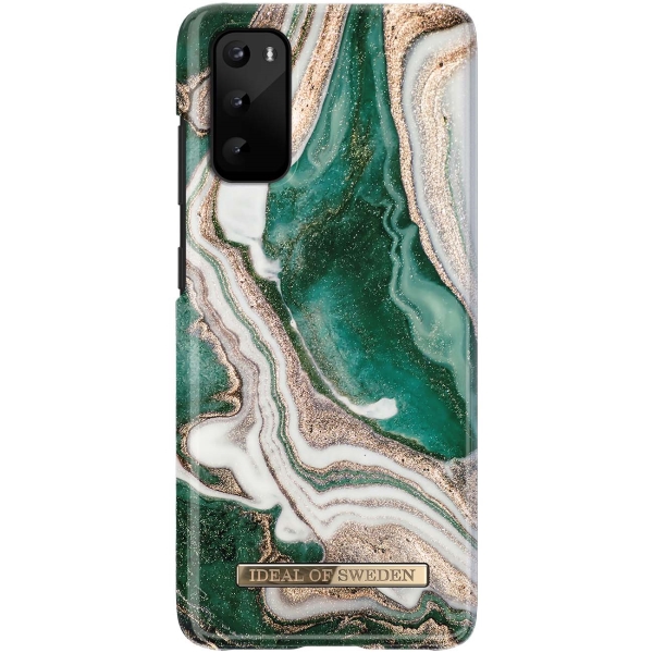 фото Чехол ideal of sweden galaxy s20 golden jade marble (idfcaw18-s11e-98)