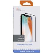 Изображение товара Защитное стекло InterStep 3D Full Cover iPhone SE 2020/2022 черная рамка