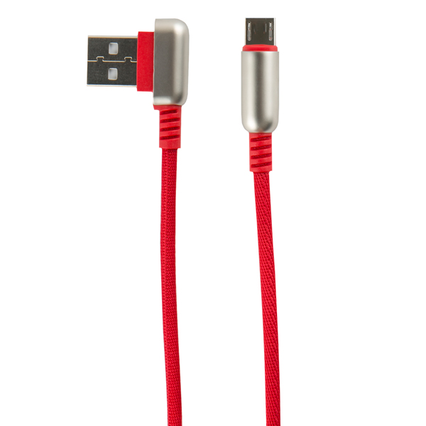 фото Кабель для смартфона red line loop usb - micro usb, красный