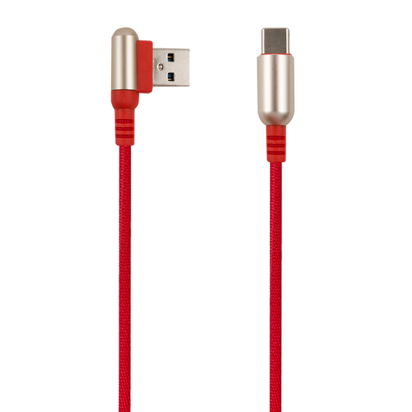 фото Кабель usb type-c red line loop usb - type-c, красный