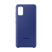 Изображение товара Чехол Samsung Silicone Cover A41 синий (EF-PA415TLEGRU)