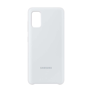 Изображение товара Чехол Samsung Silicone Cover A41 белый (EF-PA415TWEGRU)