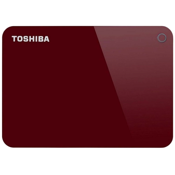 фото Внешний жесткий диск 2.5" toshiba 4tb canvio advance red (hdtc940er3ca)