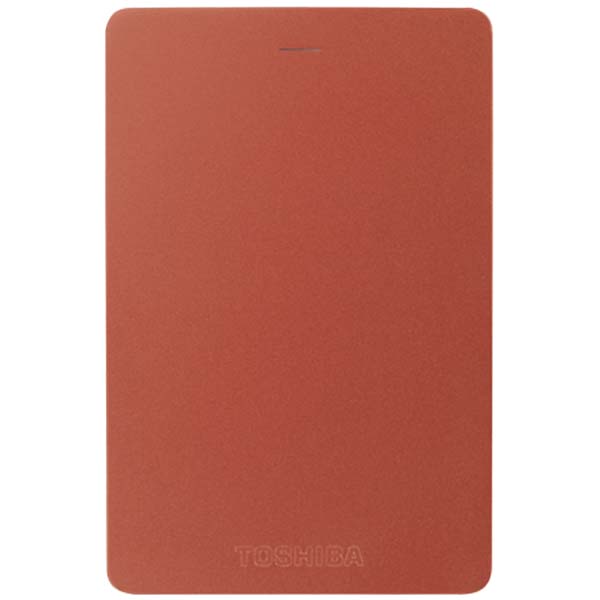 фото Внешний жесткий диск 2.5" toshiba 2tb canvio alu red (hdth320er3ab)