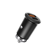 Изображение товара Автомобильное зарядное устройство TFN Rapid+ 2xUSB(A+C) 5A QC/PD 30W, Black