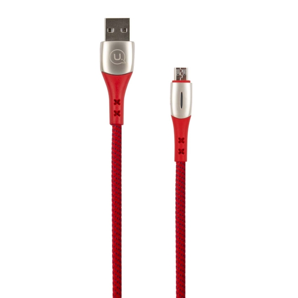 фото Кабель для смартфона usams sj346 usb-a/micro smart p.off, red (ут000020260)