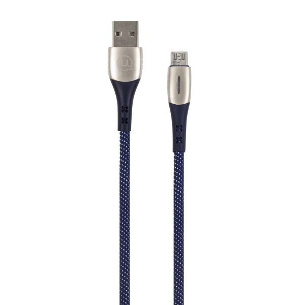 фото Кабель для смартфона usams sj346 usb-a/micro smart p.off, blue (ут000020261)