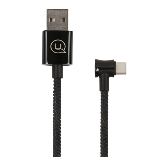 фото Кабель для смартфона usams u13 usb-a/c smart power-off, black (ут000020270)