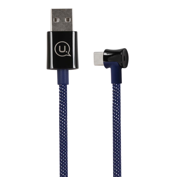 фото Кабель для смартфона usams u13 usb-a/c smart power-off, blue (ут000020272)