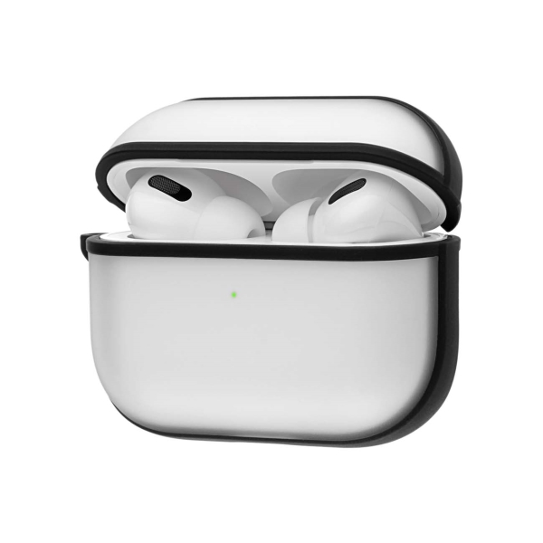 фото Чехол для футляра airpods interstep muddy view, black