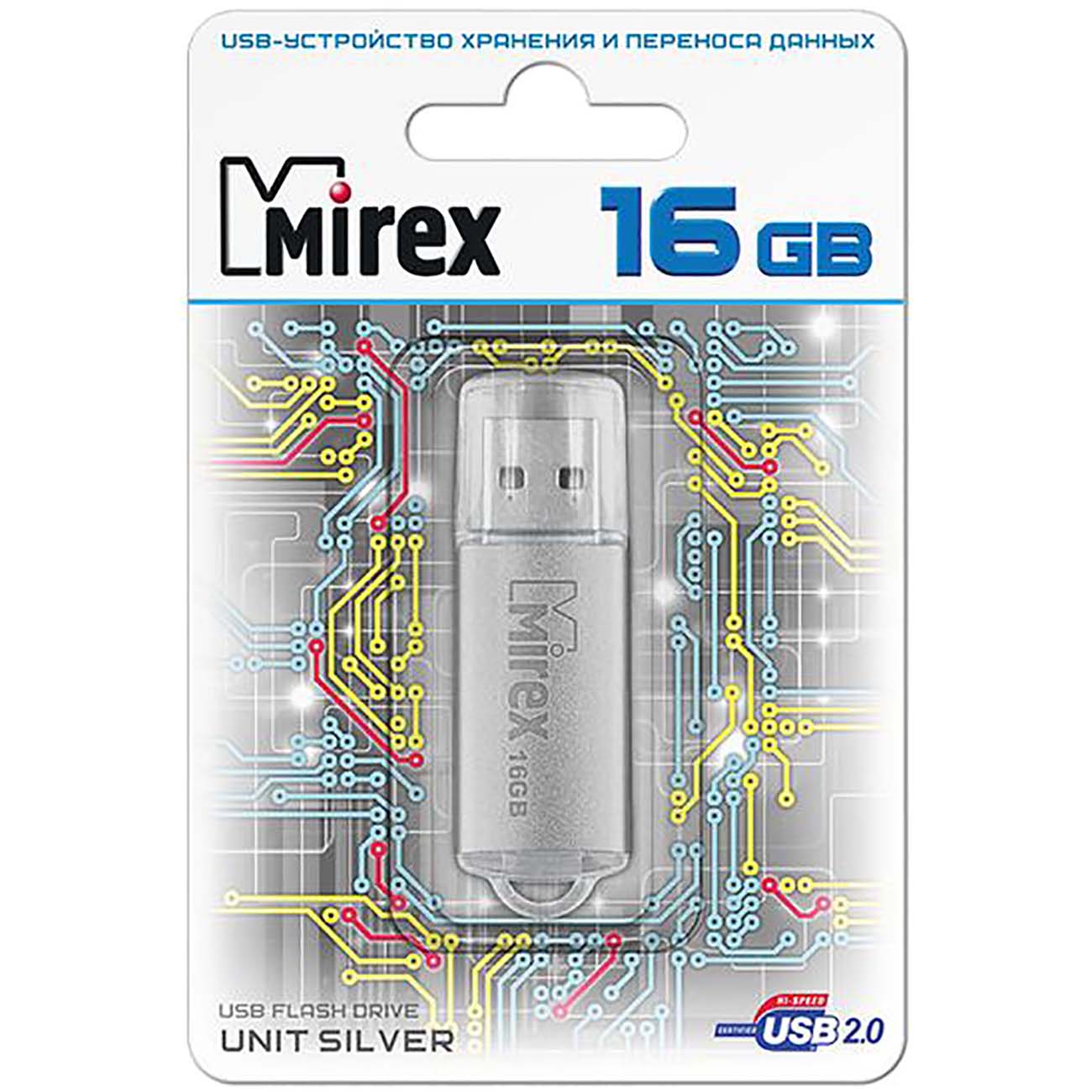 Флеш-диск Mirex 16GB Silver (13600-FMUUSI16) - характеристики, техническое  описание в интернет-магазине М.Видео - Москва - Москва