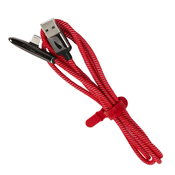 фото Кабель для смартфона usams u34 usb-a/lightning, с инд.бок.,red (ут000019977)