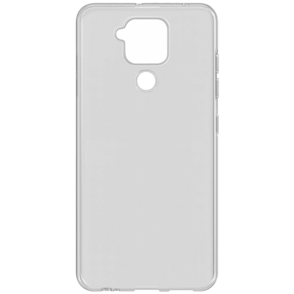 фото Чехол vipe color для xiaomi redmi note 9, transparent/grey