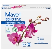 Изображение товара Таблетки для посудомоечной машины Mayeri Sensitive Эко All-In-One 30 шт