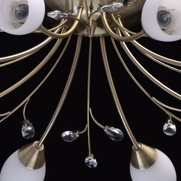 Изображение товара Светильник потолочный MW-light Нежность 8x60W E14 люстра (356015308)