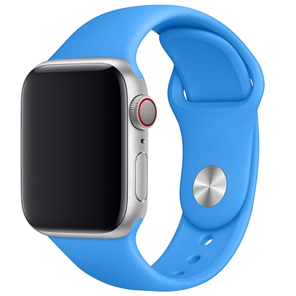 TFN для Apple Watch 42/44мм Silicone голубой