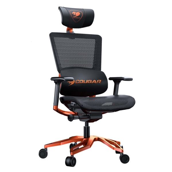 фото Кресло компьютерное игровое cougar argo black-orange (3mergoch.0001)