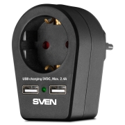 Изображение товара Сетевой фильтр Sven SF-S1U черный