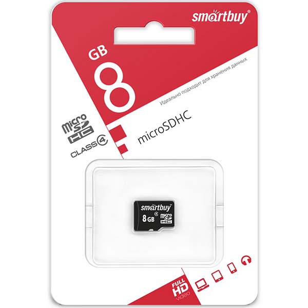 Smartbuy 8GB Сlass 4 (SB8GBSDCL4-00) 8GB Сlass 4 (SB8GBSDCL4-00)