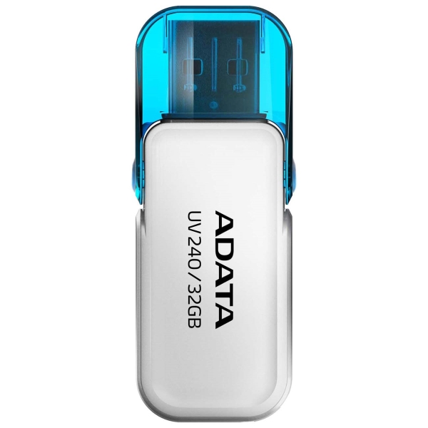 фото Флеш-диск adata 32gb uv240 white (auv240-32g-rwh)