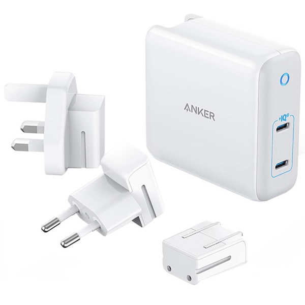 Anker PowerPort Atom III Duo 60W USB-С x 2 White