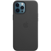 Изображение товара Чехол Apple iPhone 12 Pro Max Leather MagSafe Black