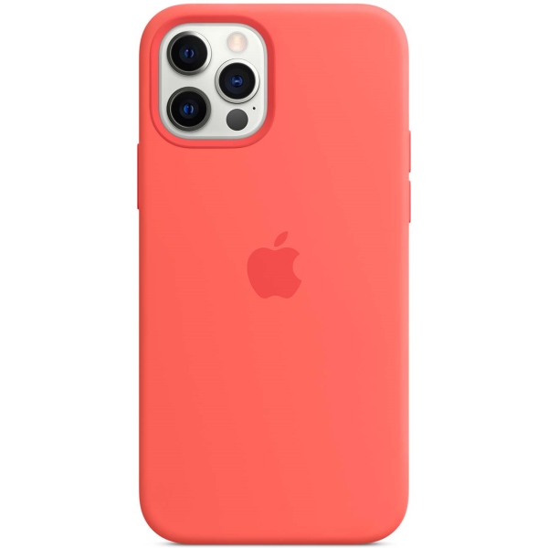 Изображение товара Чехол Apple iPhone 12 / 12 Pro Silicone MagSafe Pink Citrus