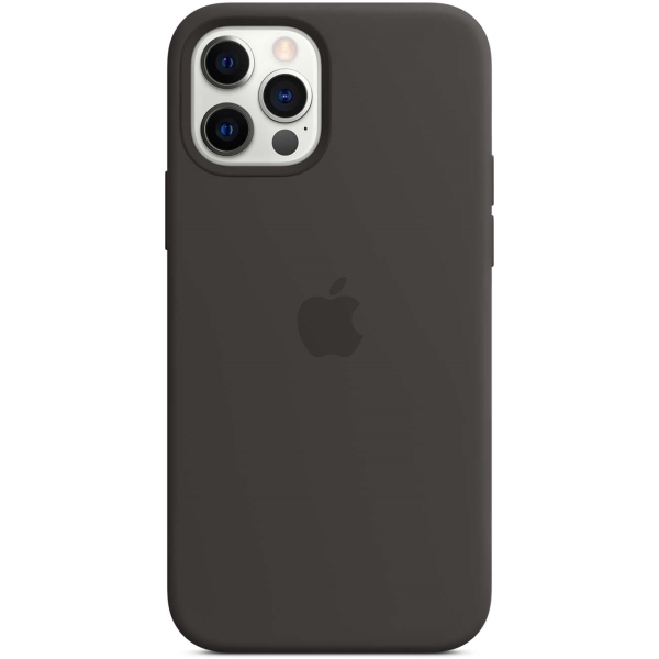 Изображение товара Чехол Apple iPhone 12 / 12 Pro Silicone MagSafe Black