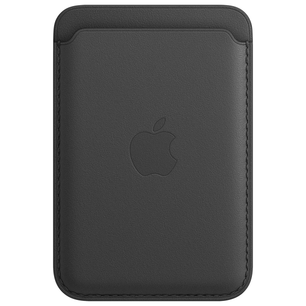 Apple iPhone Leather Wallet MagSafe Black
