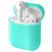 Изображение товара Чехол для AirPods InterStep Силиконовый Mint