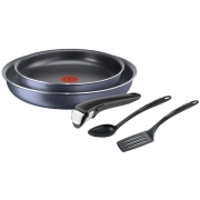 Изображение товара Набор посуды (антипригарное покрытие) Tefal Ingenio Twinkle Grey 5 предметов (4180880)